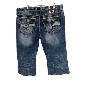Rock Revival Bertone Relaxed Jean shorts size 44